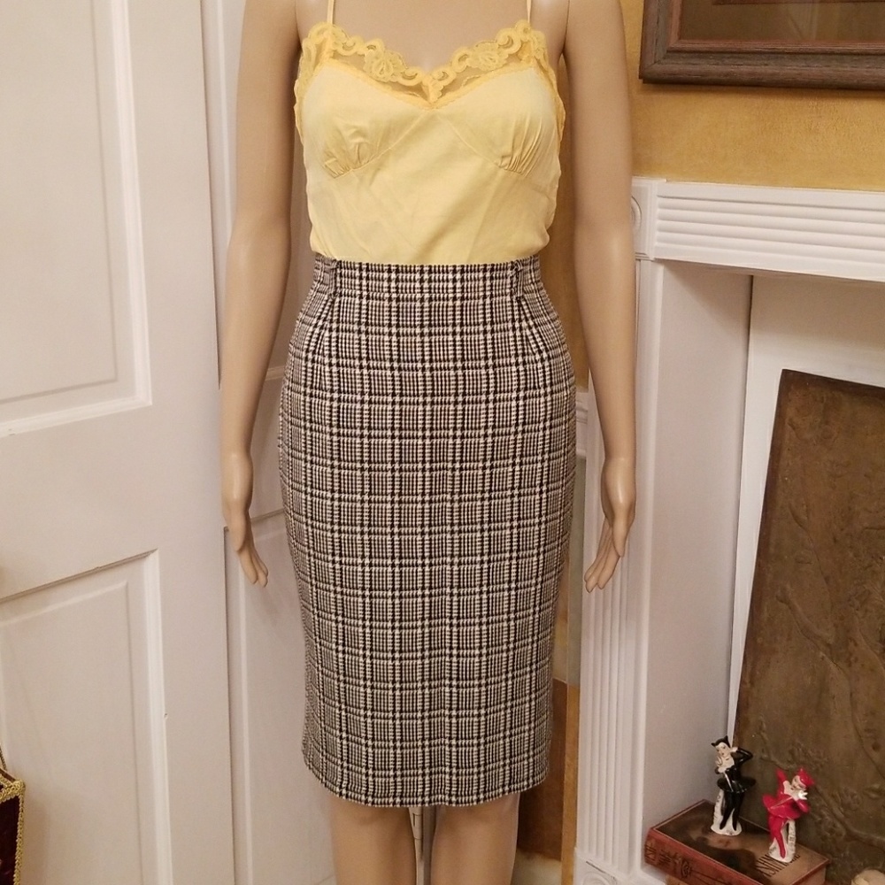 Vintage Mondi Pencil Skirt